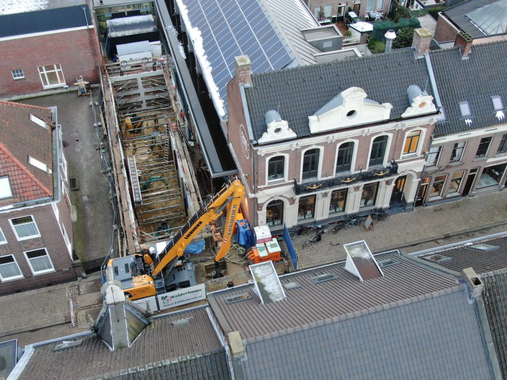 Afzinkkelder MBS Kelderbouw Cinecitta Tilburg